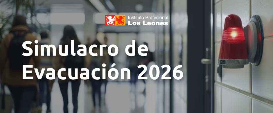 Simulacro de evacuación en IP Los Leones 2026, la comunidad leonina se prepara